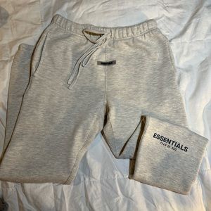 Fear of God Essentials Heather Gray Joggers